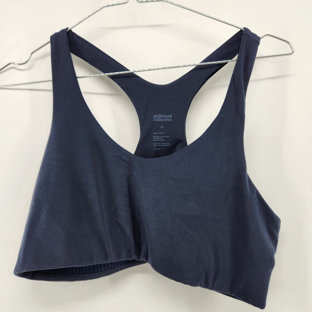 Girlfriend Collective XL Black Lou Sports Bra